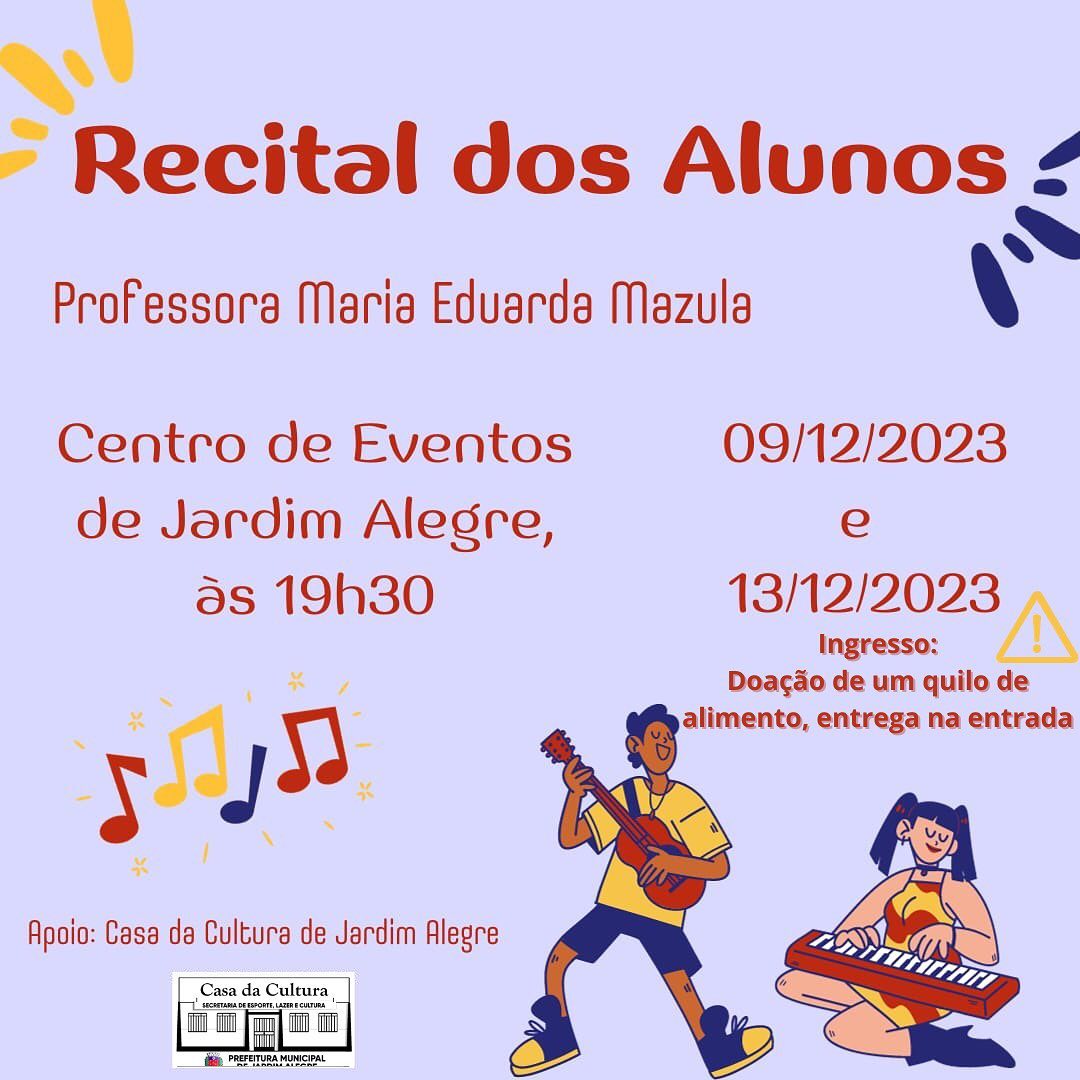 Recital de Alunos